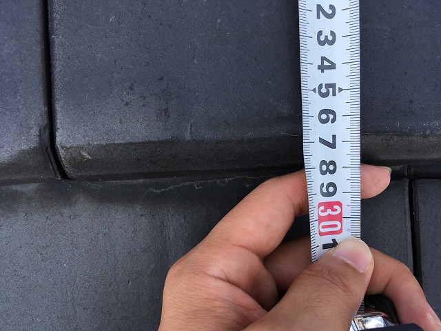 平板瓦の注意点